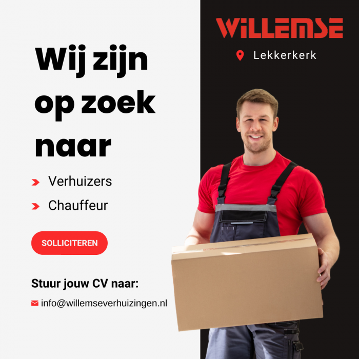 Vacature verhuizer lekkerkerk